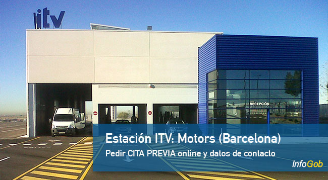 Cita ITV calle Motors, Barcelona