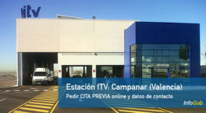 Cita previa en la estación ITV de Campanar en Valencia