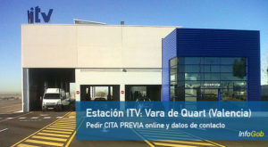 Cita Previa ITV de Vara de Quart en Valencia