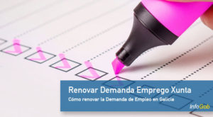 Renovar Demanda Empleo en Galicia