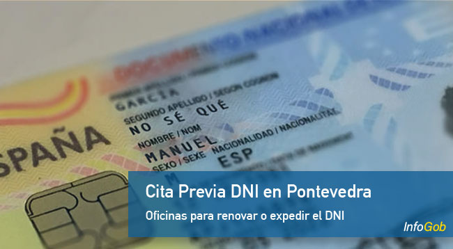 Cita Previa comisarías DNI en Pontevedra