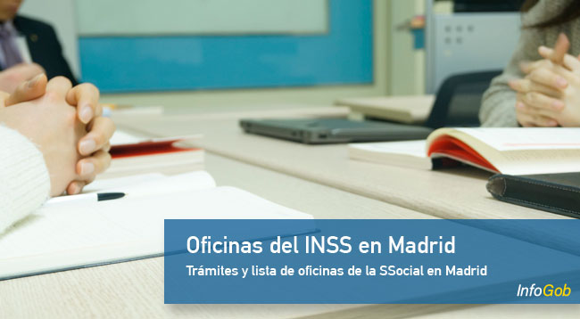 Oficinas de la Seguridad Social en Madrid