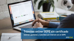 Gestiones con el SEPE por internet y sin certificado