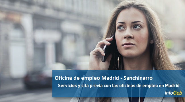 Oficina de empleo en Sanchinarro (Madrid)