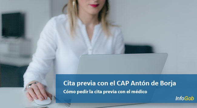 Pedir cita previa con el CAP Antón de Borja