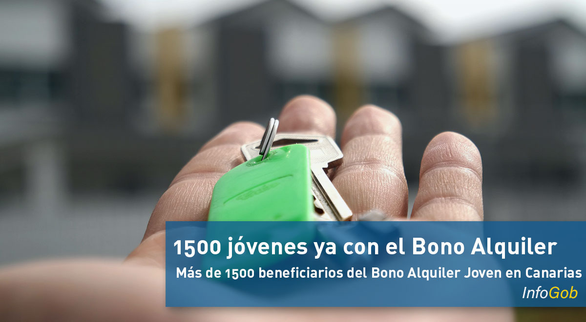 Gobierno de Canarias anuncia que ya llega a más de 1500 jóvenes como beneficiarios del Bono Alquiler Joven