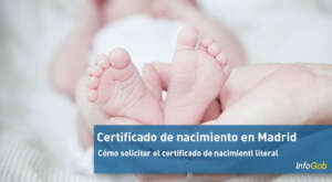 Certificado de nacimiento en Madrid