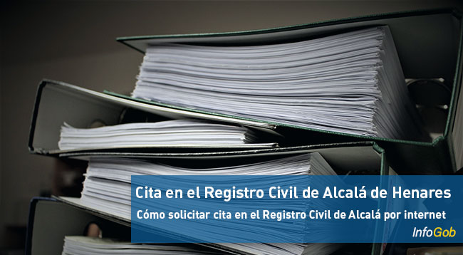 Cita previa con el Registro civil de Alcalá de Henares