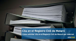 Cita previa con el Registro civil de Mataró
